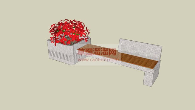 怎么画户外景SU模型