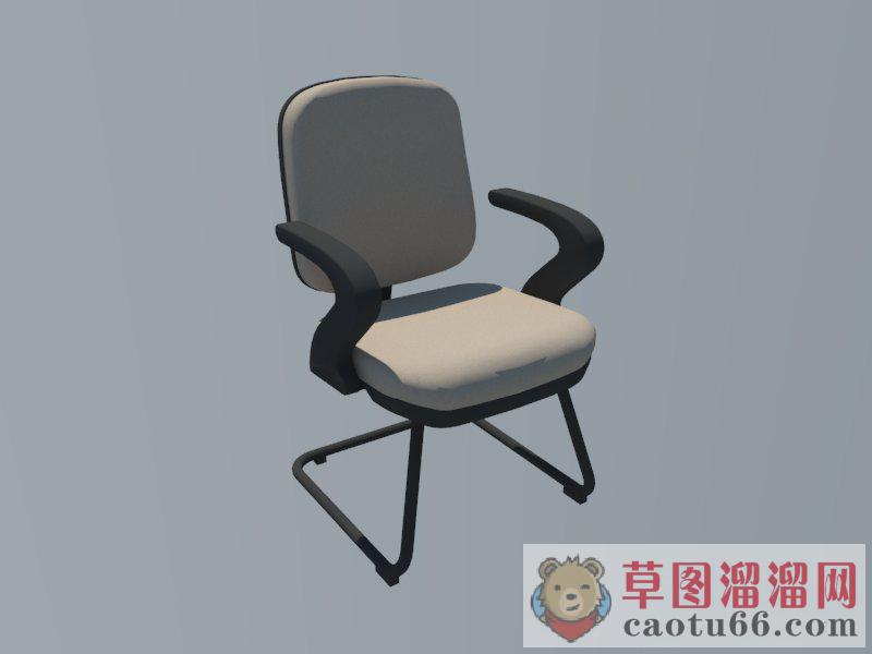 办公椅扶手椅电脑椅SU模型