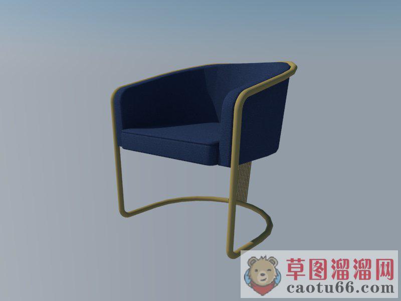 单座椅子座椅SU模型