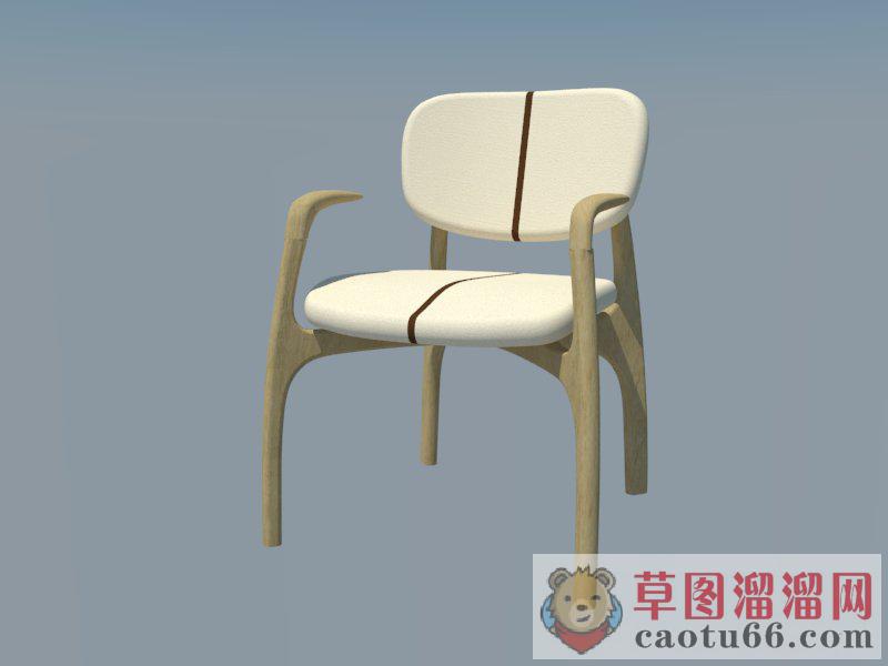 扶手椅子SU模型
