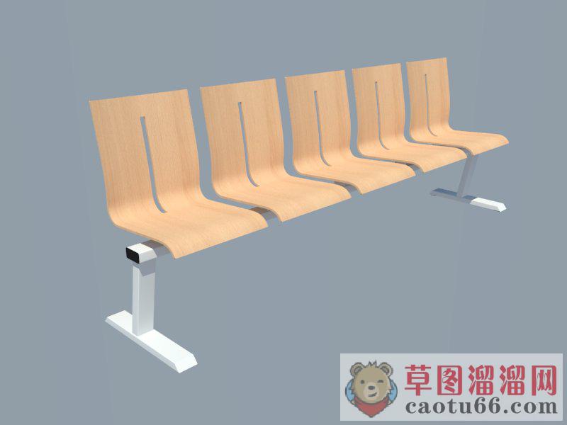 排椅座椅SU模型