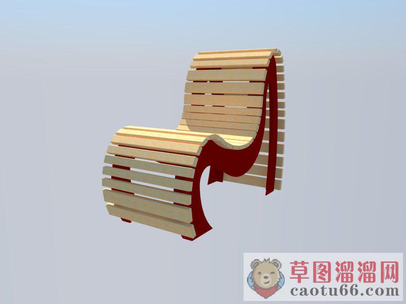 造型椅子SU模型