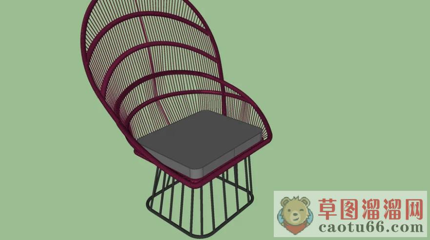凳子椅子SU模型