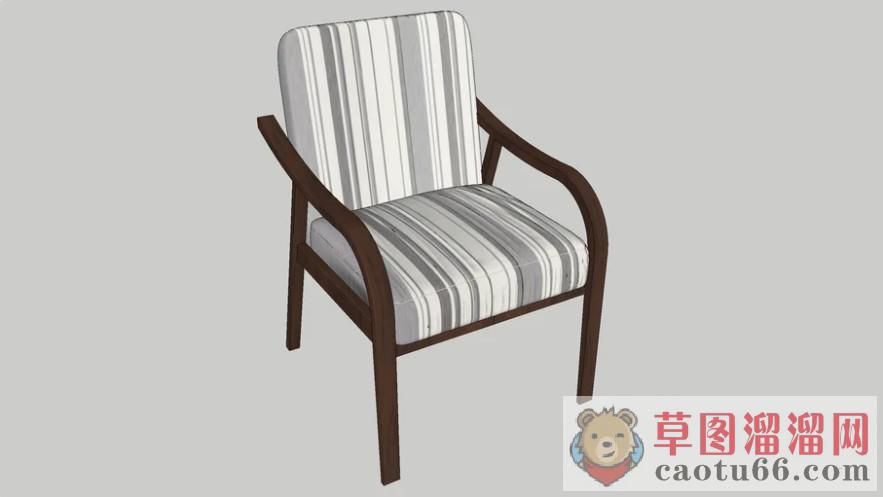 扶手椅SU模型