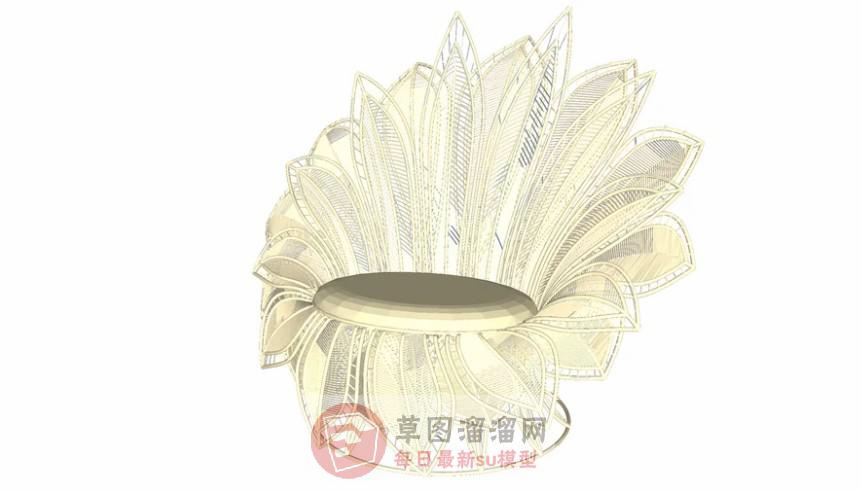 椅子座椅坐凳SU模型