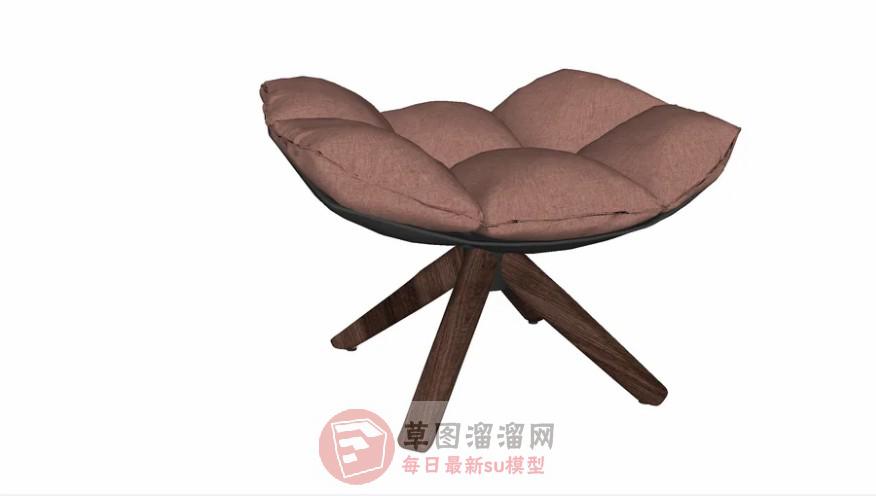 坐椅凳子坐凳SU模型