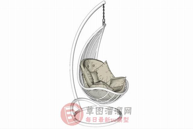吊椅家具SU模型