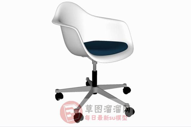 旋转座椅坐凳SU模型