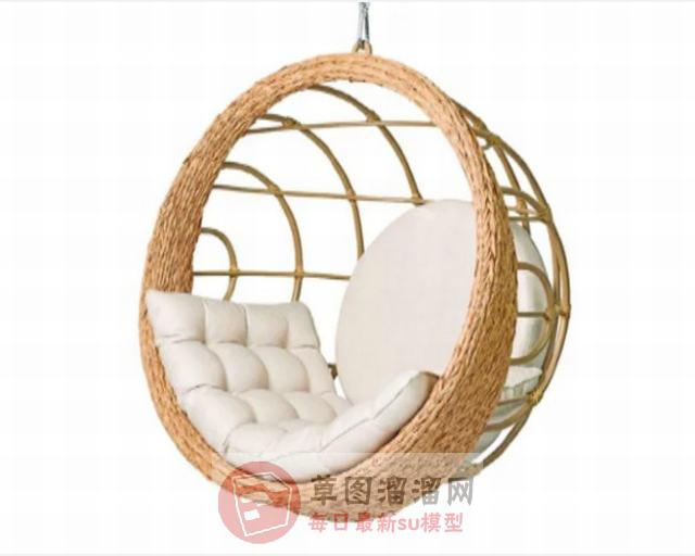 吊椅椅子家具SU模型