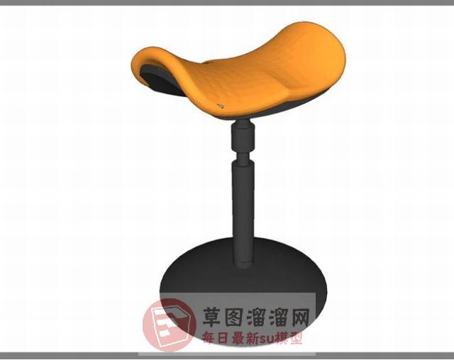 高脚凳高脚椅骑马凳SU模型