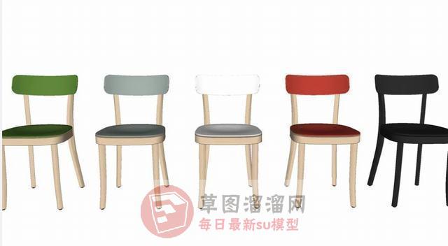 椅子凳子座椅SU模型