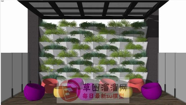 椅子座椅SU模型