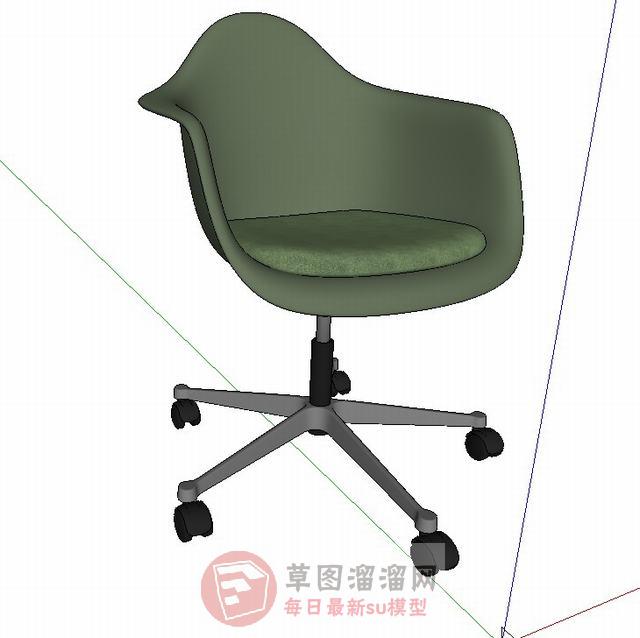 旋转椅子坐凳SU模型