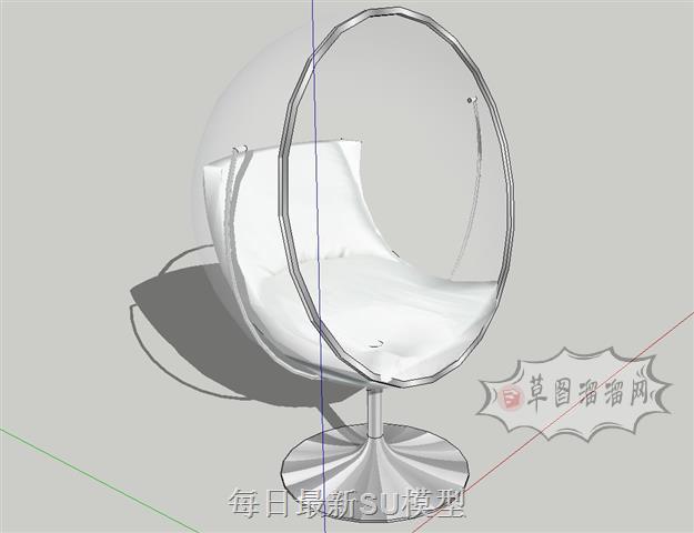 座椅吊椅SU模型