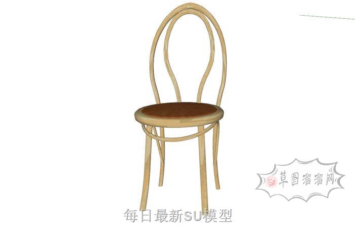 椅子座椅SU模型
