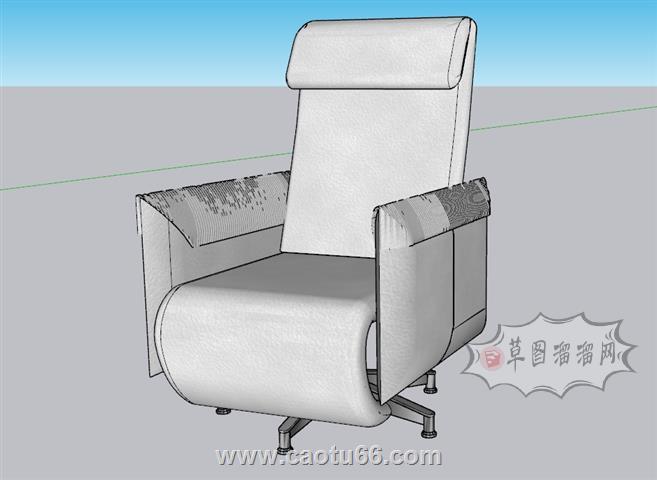 扶手椅SU模型