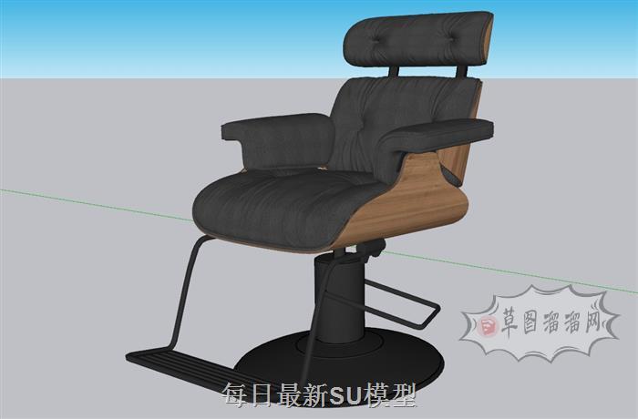 理发椅发廊椅SU模型