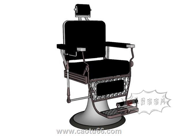 理发椅SU模型