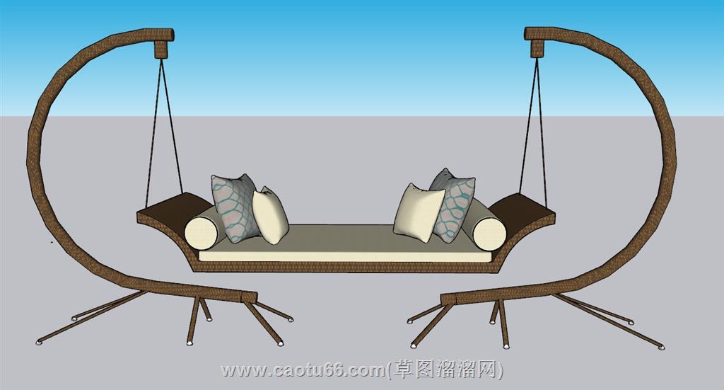 吊椅SU模型