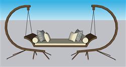 吊椅SU模型