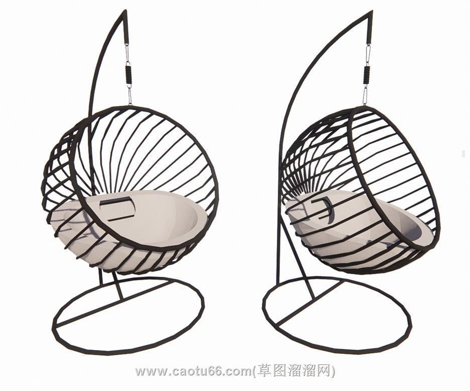吊椅SU模型