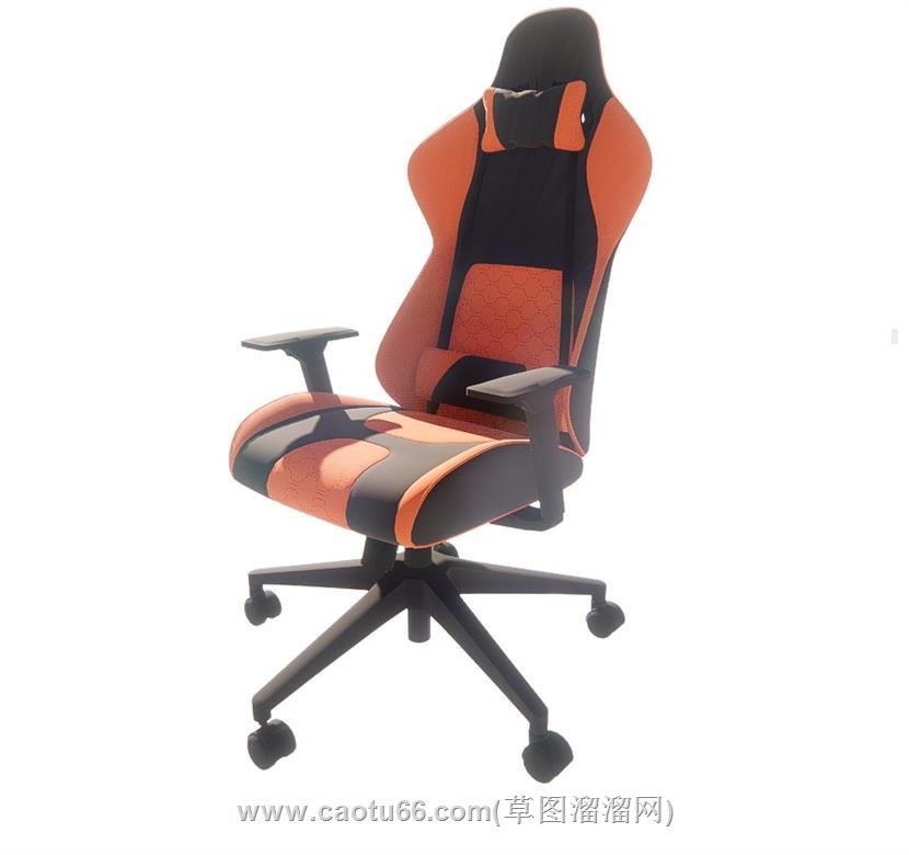 旋转椅办公椅SU模型