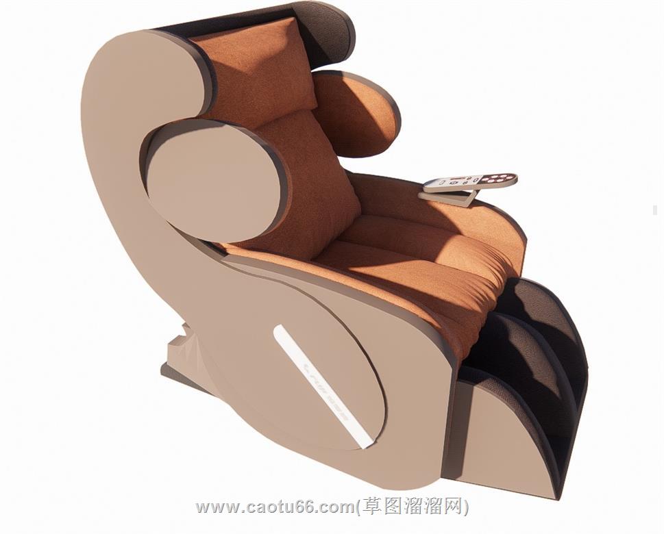 按摩椅SU模型