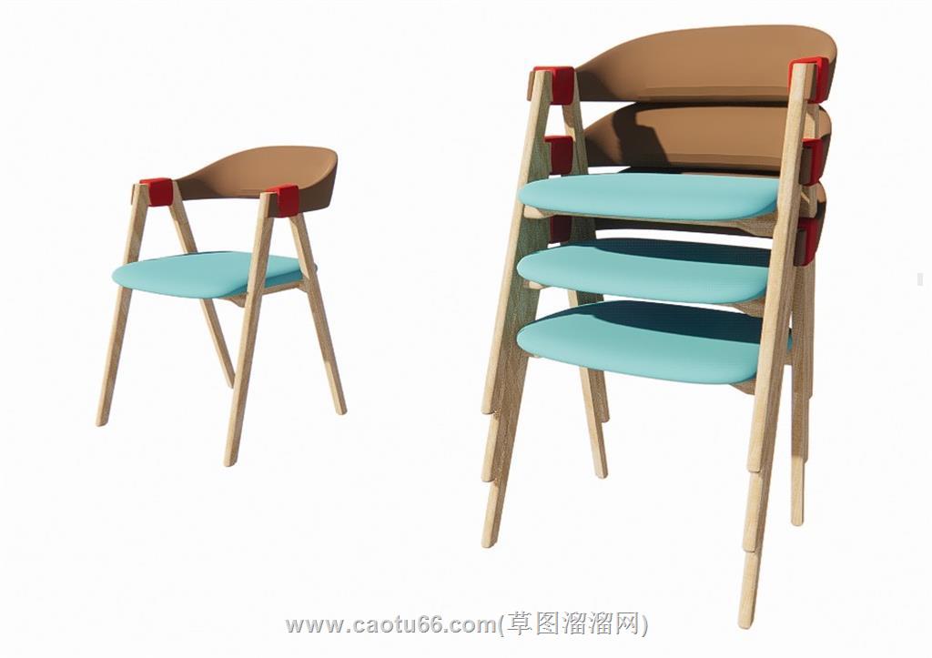 椅子家具SU模型