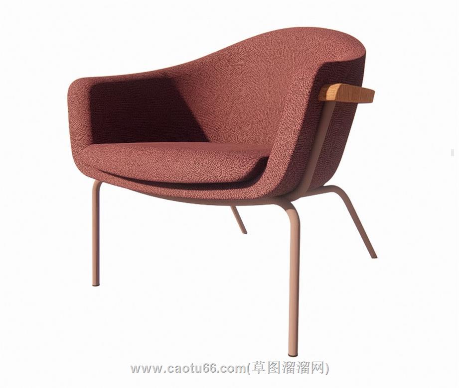 扶手椅椅子SU模型