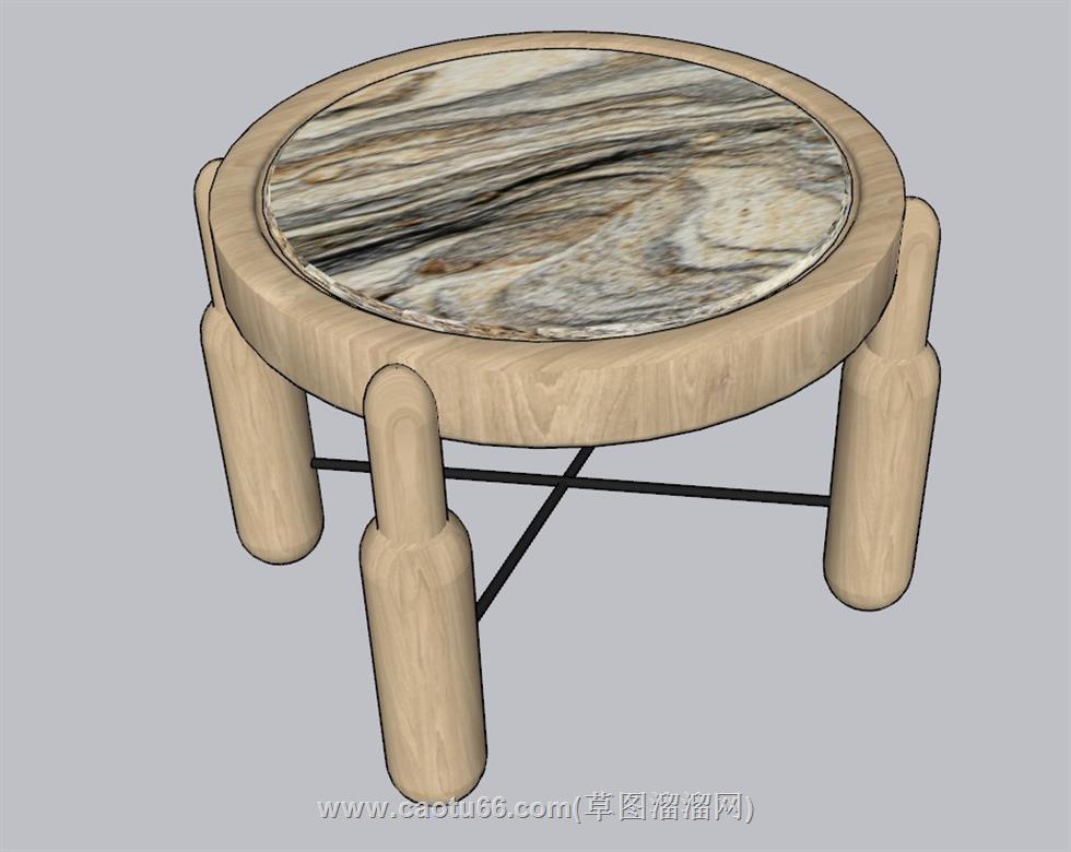 凳子SU模型