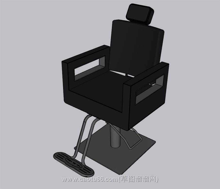 理发椅发廊椅SU模型