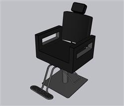 理发椅发廊椅SU模型