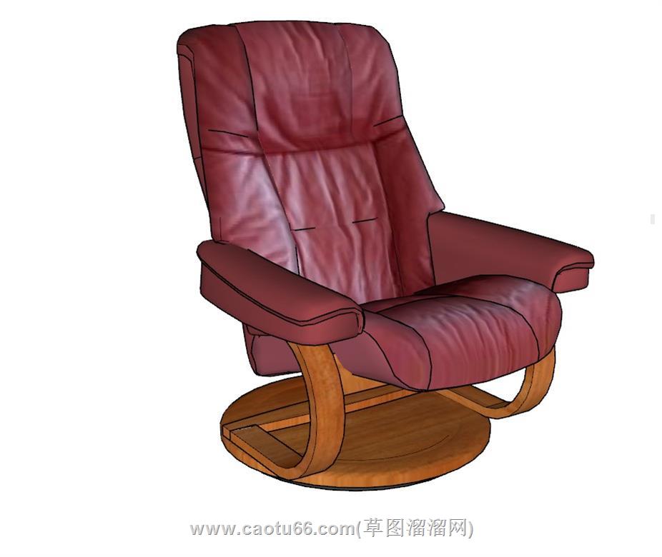扶手椅子SU模型
