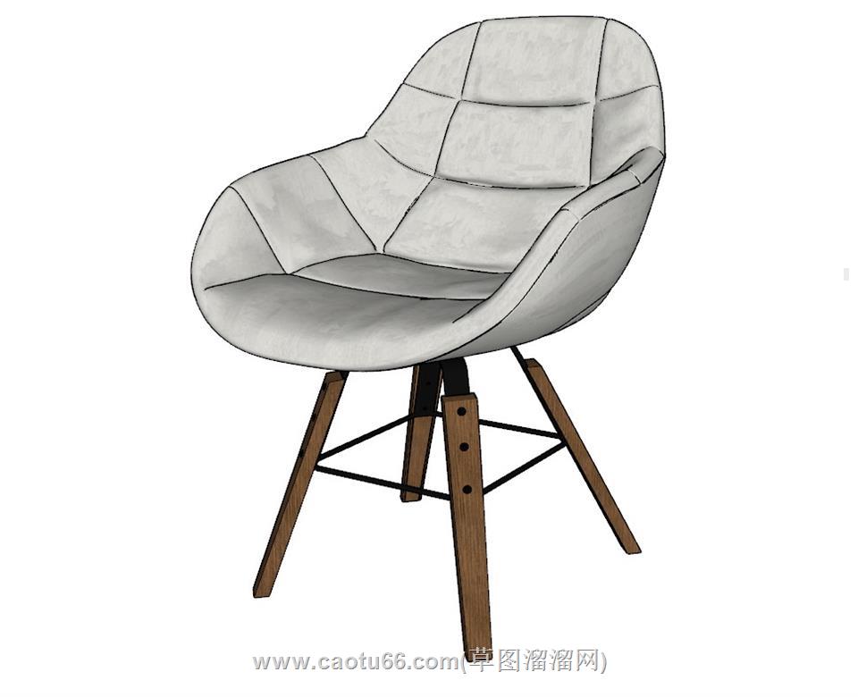 凳子椅子SU模型