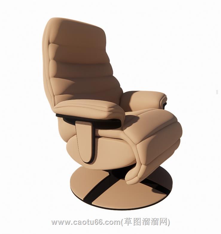 懒人椅旋转椅SU模型