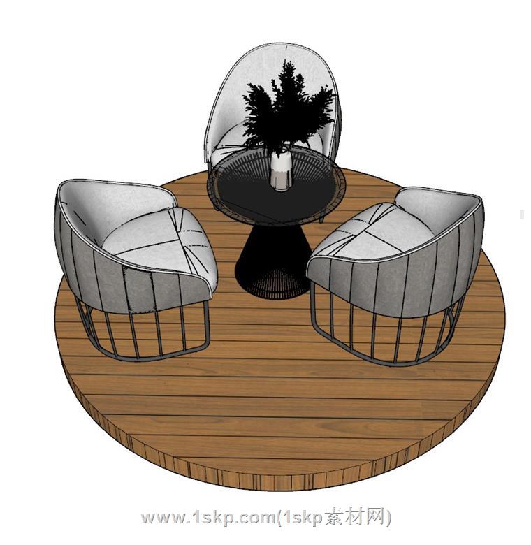 座椅SU模型