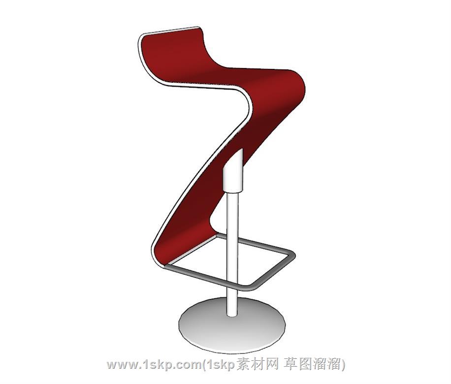 吧台凳吧台椅SU模型
