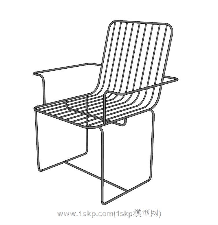 扶手椅子SU模型
