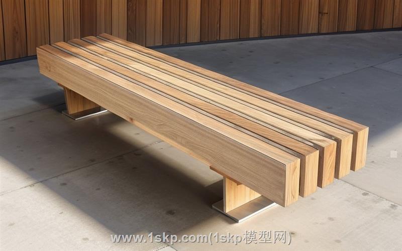 木制的长椅长凳