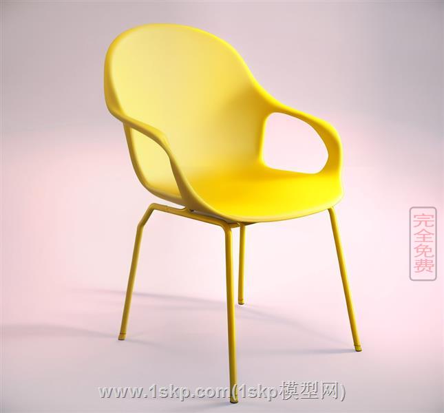 黄色的扶手椅
