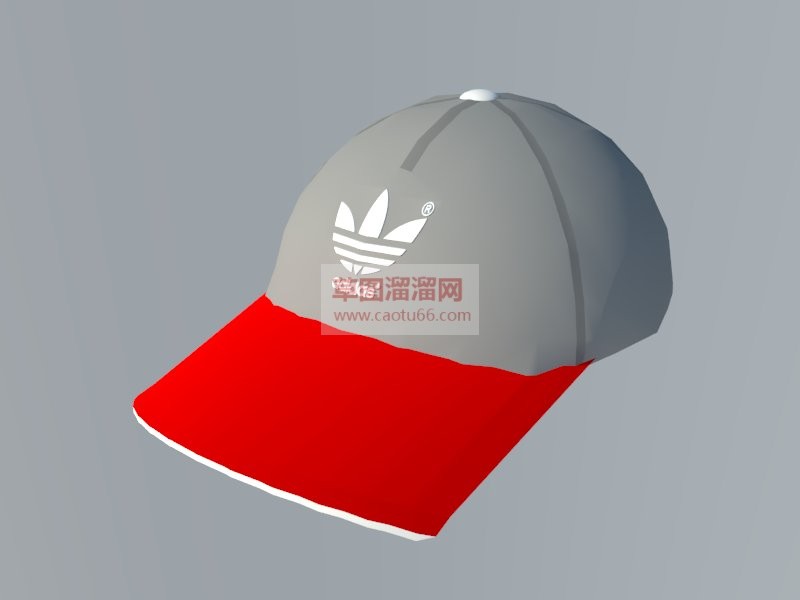 艾迪达斯帽子SU模型