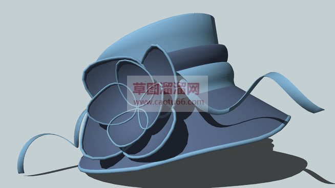 帽子SU模型