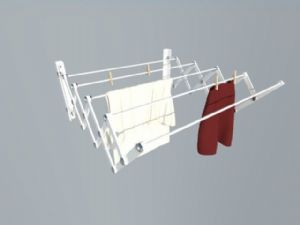 伸缩扩展晾衣架SU模型