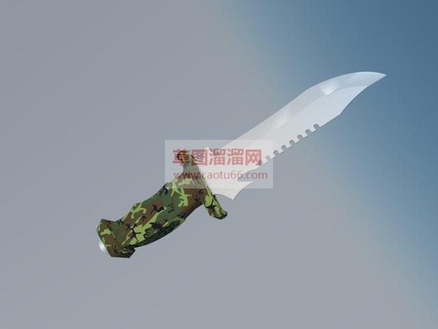 匕首小刀军刀SU模型