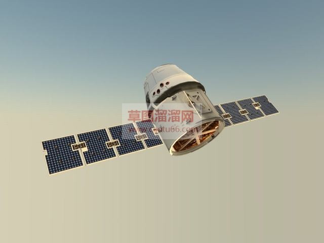 卫星航天器SU模型