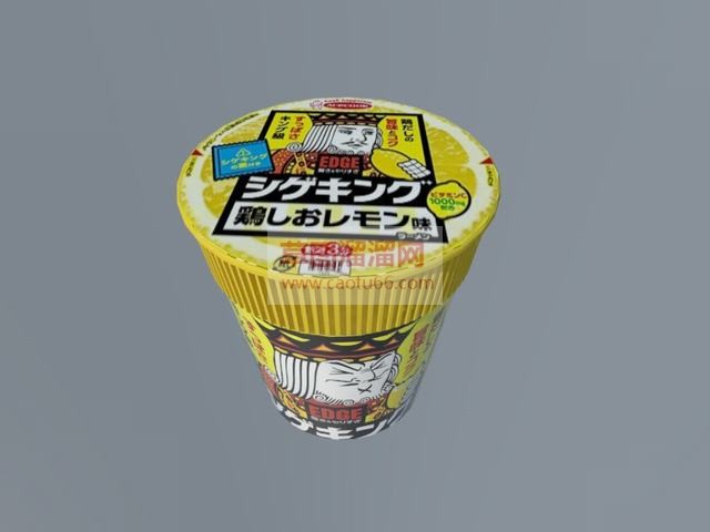 方便面SU模型