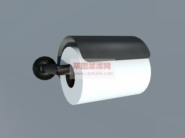 厕纸卷筒纸架SU模型