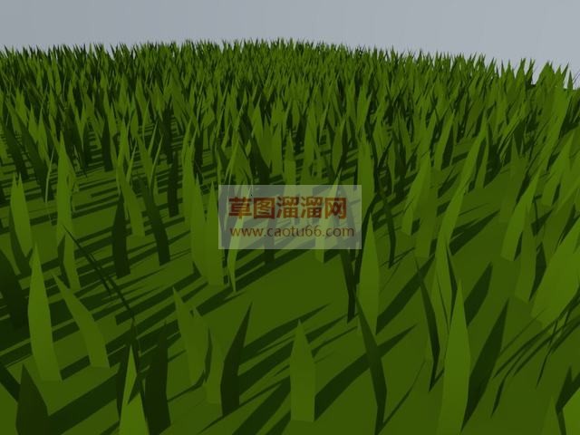 野草草地SU模型