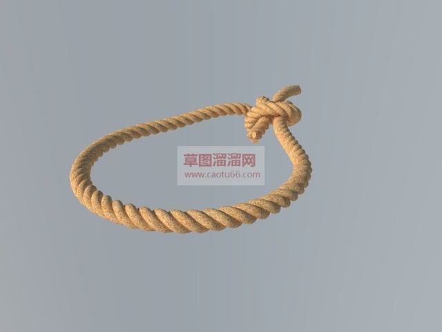 麻绳绳子SU模型