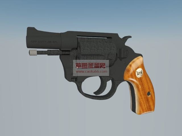 佐罗手枪SU模型